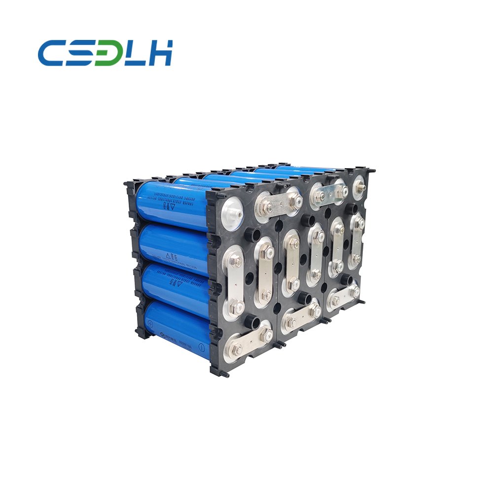 Battery accessories 2*4 cell holder for 3.2V 50Ah 100Ah cylindrical lifepo4 battery PACK