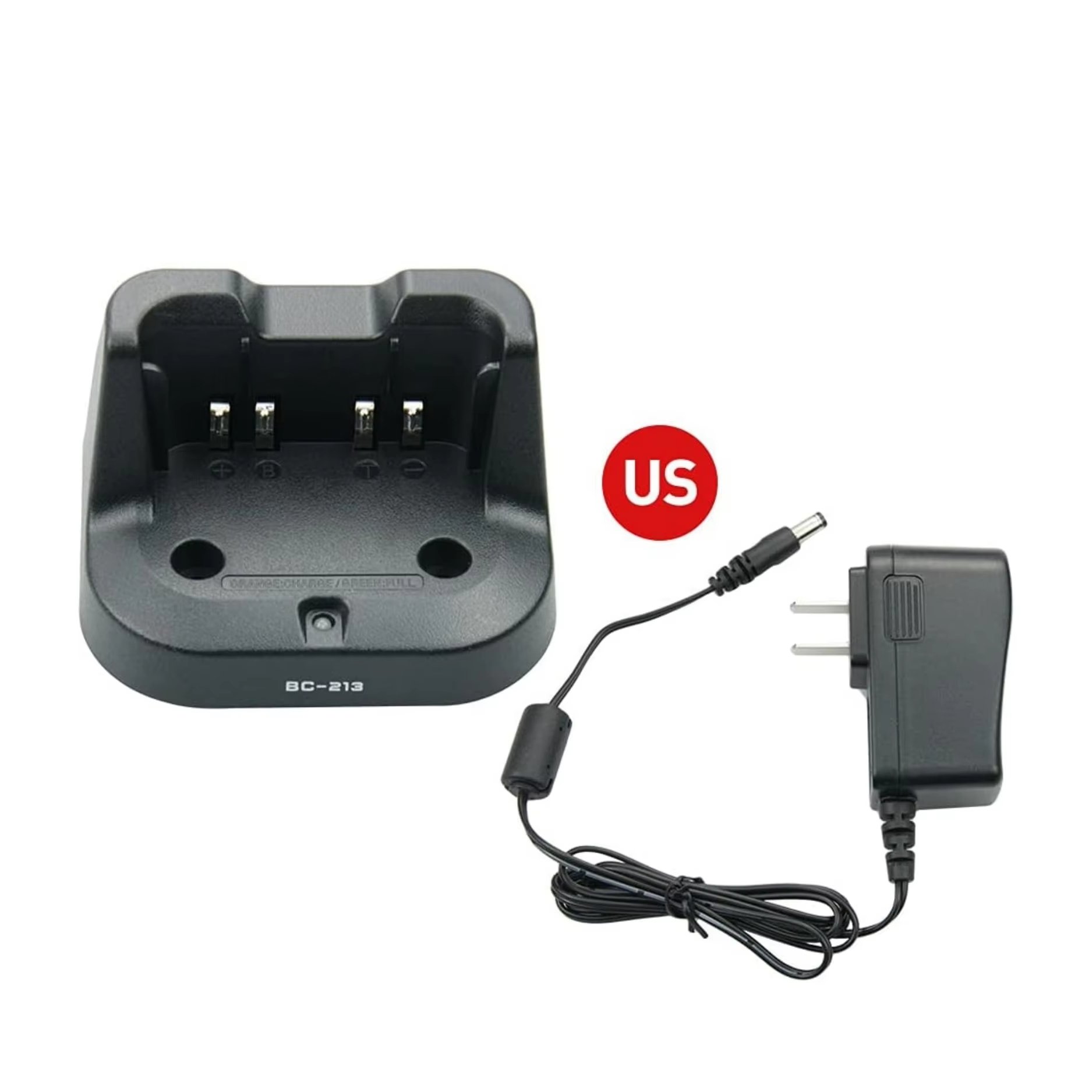 BC-213 desktop Walkie talkie battery charger for BP279 BP280 IC-V88 IC-U88 FT-1000 FT-2000 F29RS radio battery