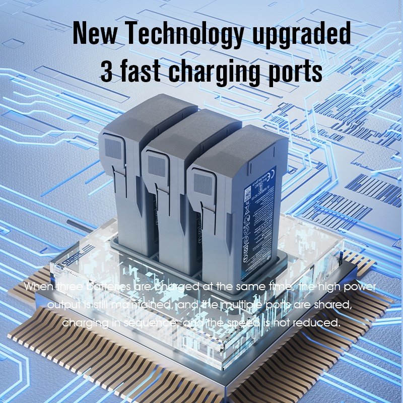 STARTRC charging Hub machine for DJI Mini 3 Pro portable Flight high-power USB-C cable PD car Battery charge for accessories