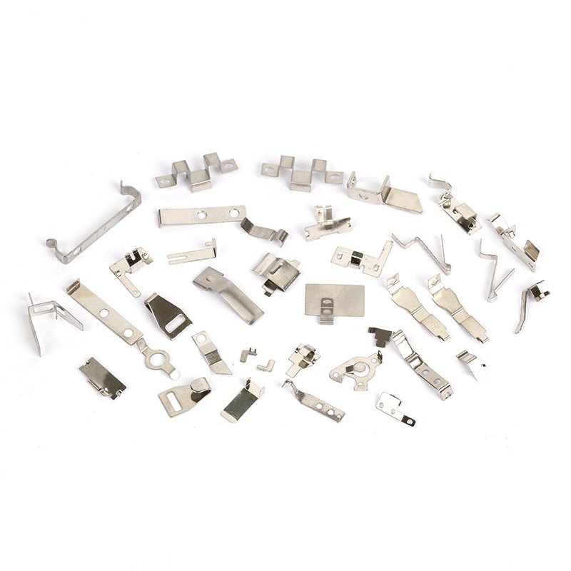 Spring manufacturer Custom Stainless Steel Small Flat Spring Clips bending metal flat leaf plate springs