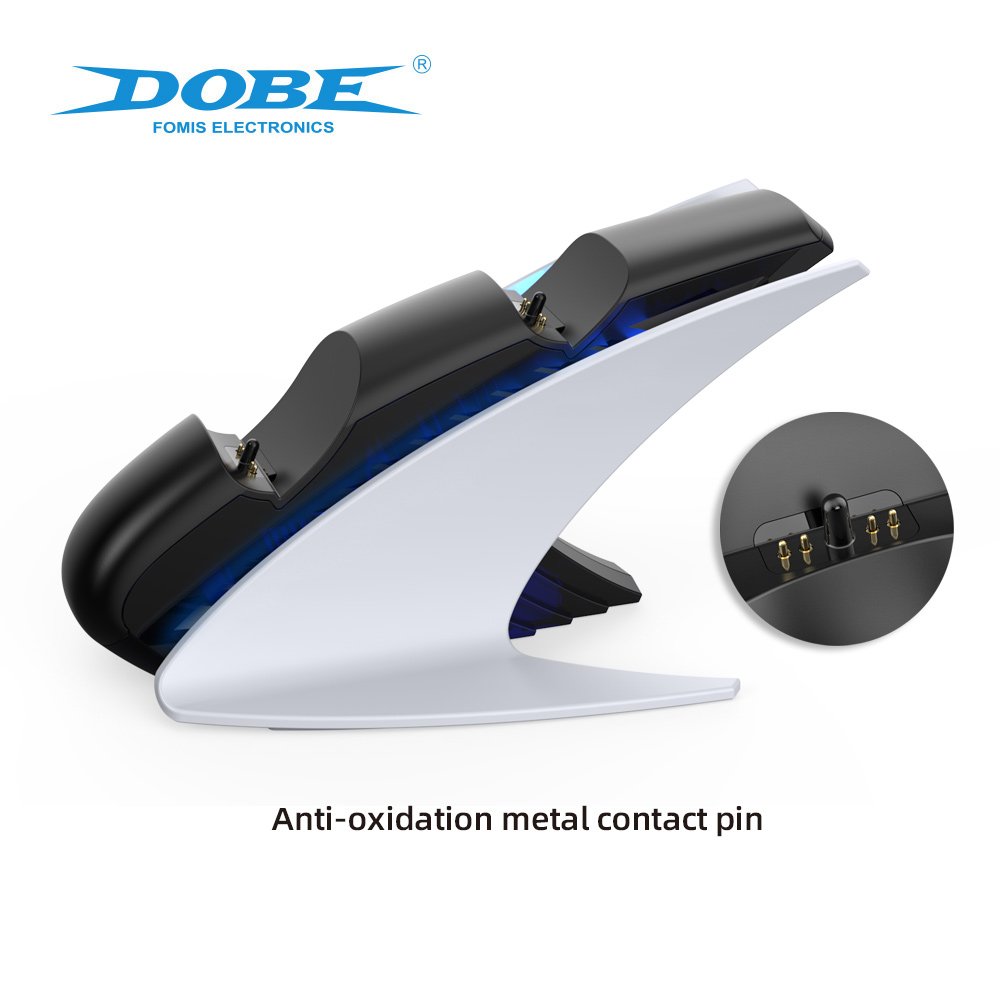 Hot Sale Dual Charger Charging Dock for PS5 Controller with Led Display Light and Technology Special Design Phone Accessories CE