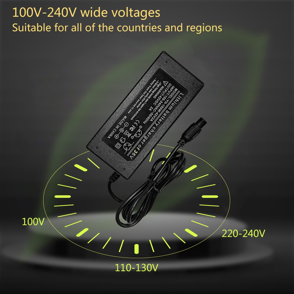 Eu/Au/Uk/Us Socket Dc12.60V 3A Lithium Battery Charger For Xiaomi M365