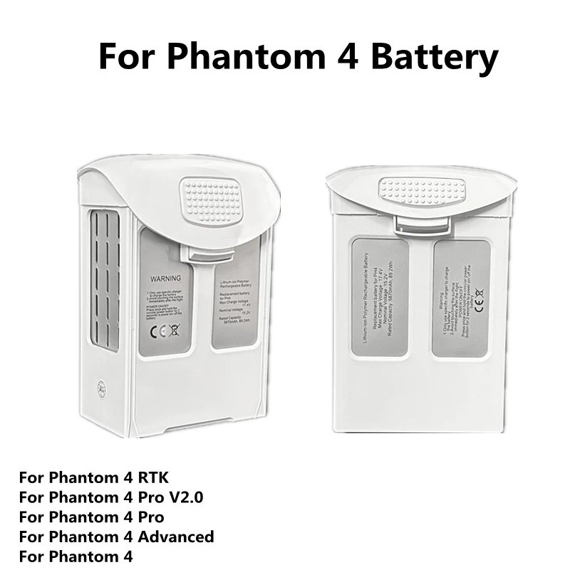 Phantom 4 Series Drone Intelligent Flight Battery 5870mAh Li-Po battery for DJI phantom 4 Pro/4/4 RTK UAV dron accessories