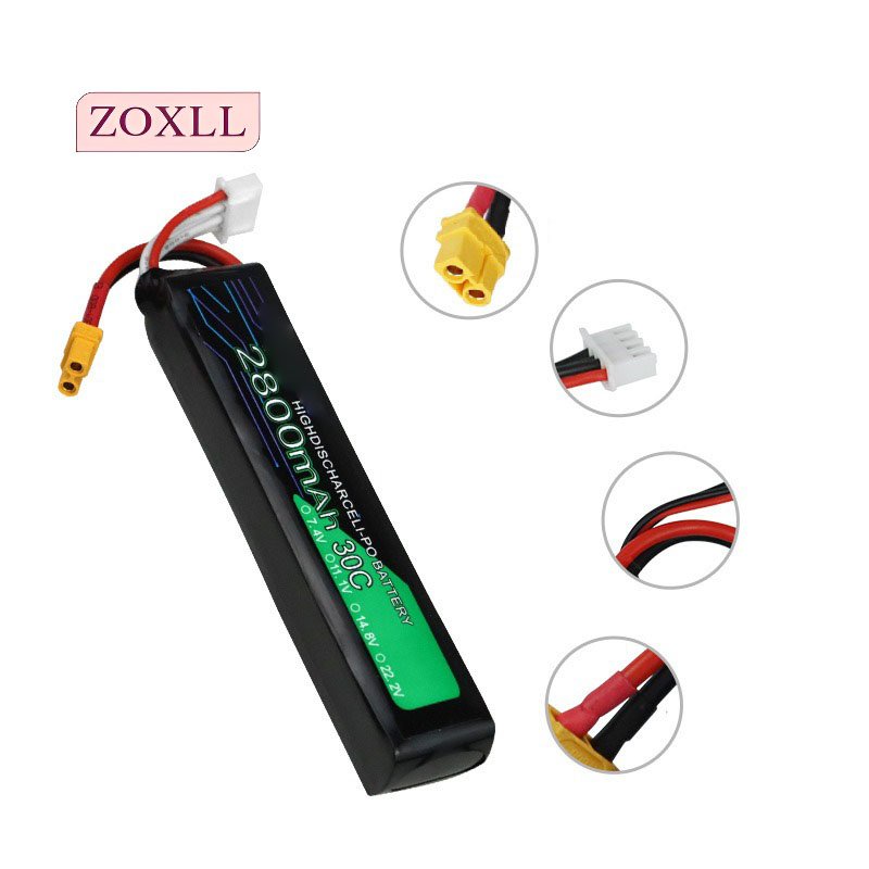 wholesale price 11.1v battery 30C 2800mAh big capacity li-ion battery High rate discharge aircraft accessories toy