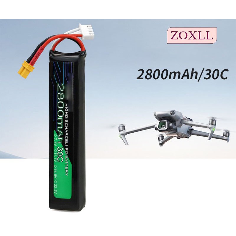 wholesale price 11.1v battery 30C 2800mAh big capacity li-ion battery High rate discharge aircraft accessories toy