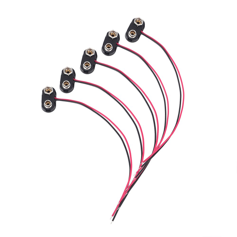 Factory Sales Durable Rigid ABS Plastic 9V Battery Holder Medical Equipment Electronic Toys Application