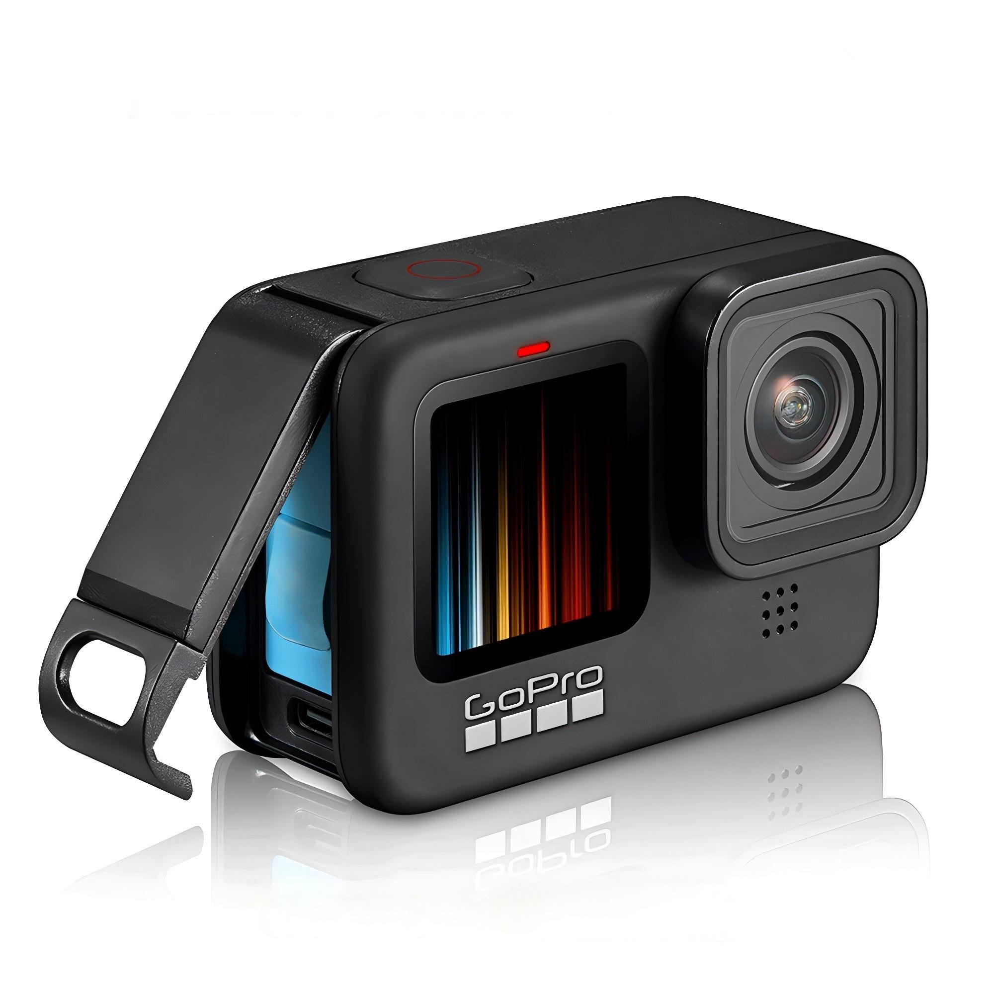 Waterproof Battery Side Cover For Go Pro 12 11 10 9 Easy Removable Type-C Charging Cover For Go Pro Accessories