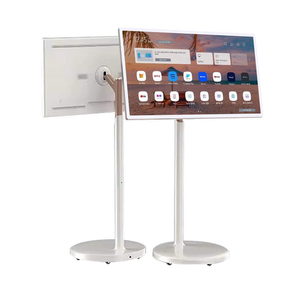21.5 24 27 32 Inch IPS 4k Touch Screen TV Android Wireless Portable Smart TV With Mobile Stand Accessories For Multiple Scenes