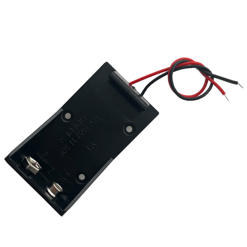 OKY0252-1 9V Battery Holder Case Storage 9V Cell Battery Accessories DIY Battery Box