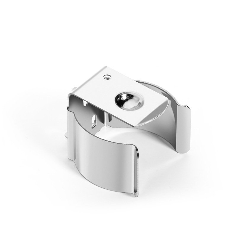Supplier Wholesale Nickel Plated Steel Battery Clip Stamping Sheet Metal Accessories Battery Clip For E-Truck