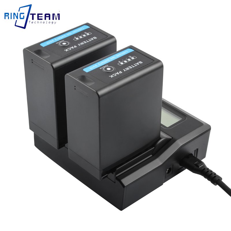 Camera Battery Dual Charge Cradle Fast Charger Accessories BP-A60 Battery Charger for Canon EOS C200 C300 MarkII C500 C700