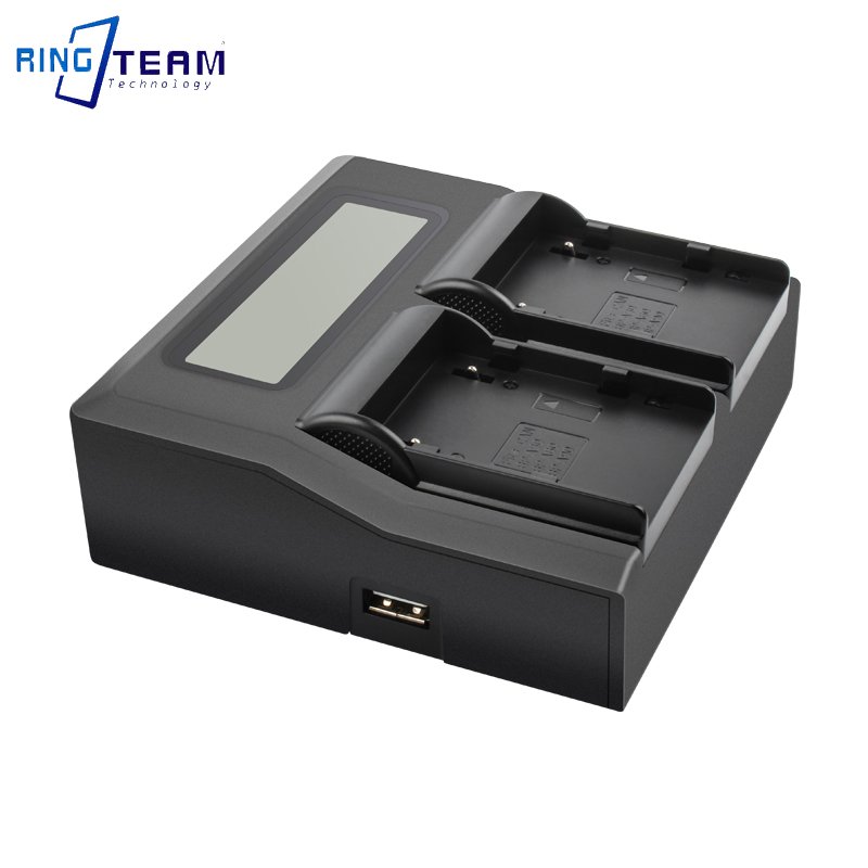 Camera Battery Dual Charge Cradle Fast Charger Accessories BP-A60 Battery Charger for Canon EOS C200 C300 MarkII C500 C700