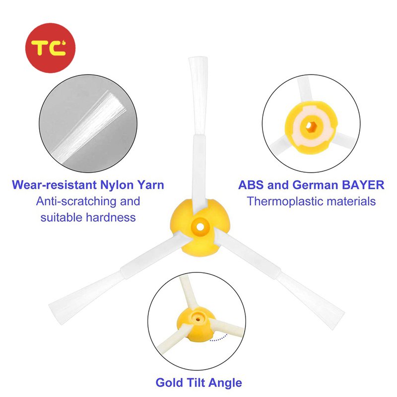 Main Side Roller Brush Vacuum Cleaner Filter Combo for iRobot Roombas Spare Parts 800 900 Series 805 860 870 871 880 890 960 980