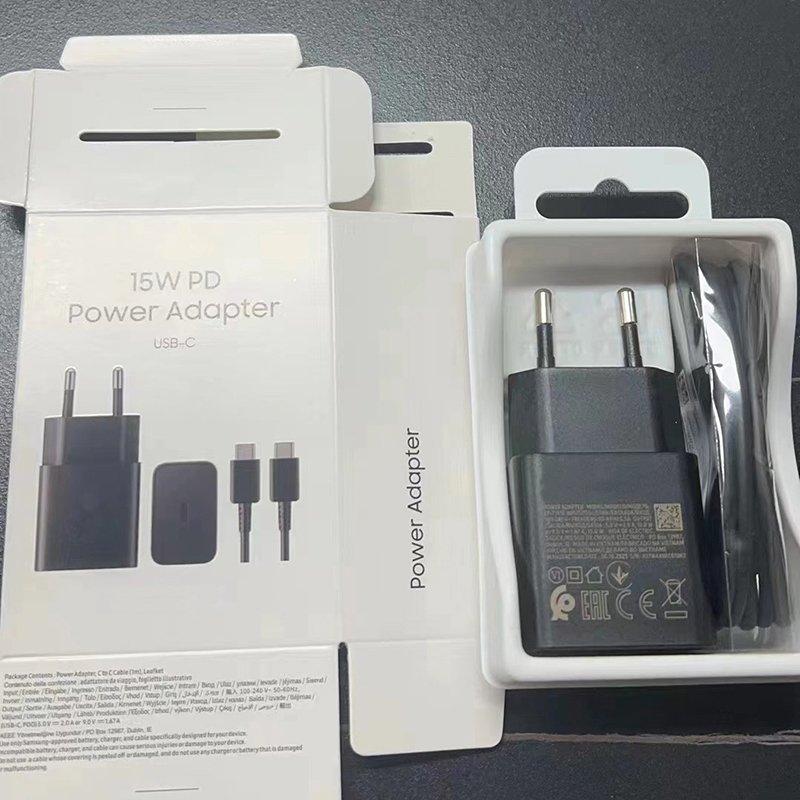 15W EP-TA200 Hot Sale PD Type-C USB-C Charger Fast Portable Wall Charger Travel Charger For Samsung Galaxy Compatible Adapter
