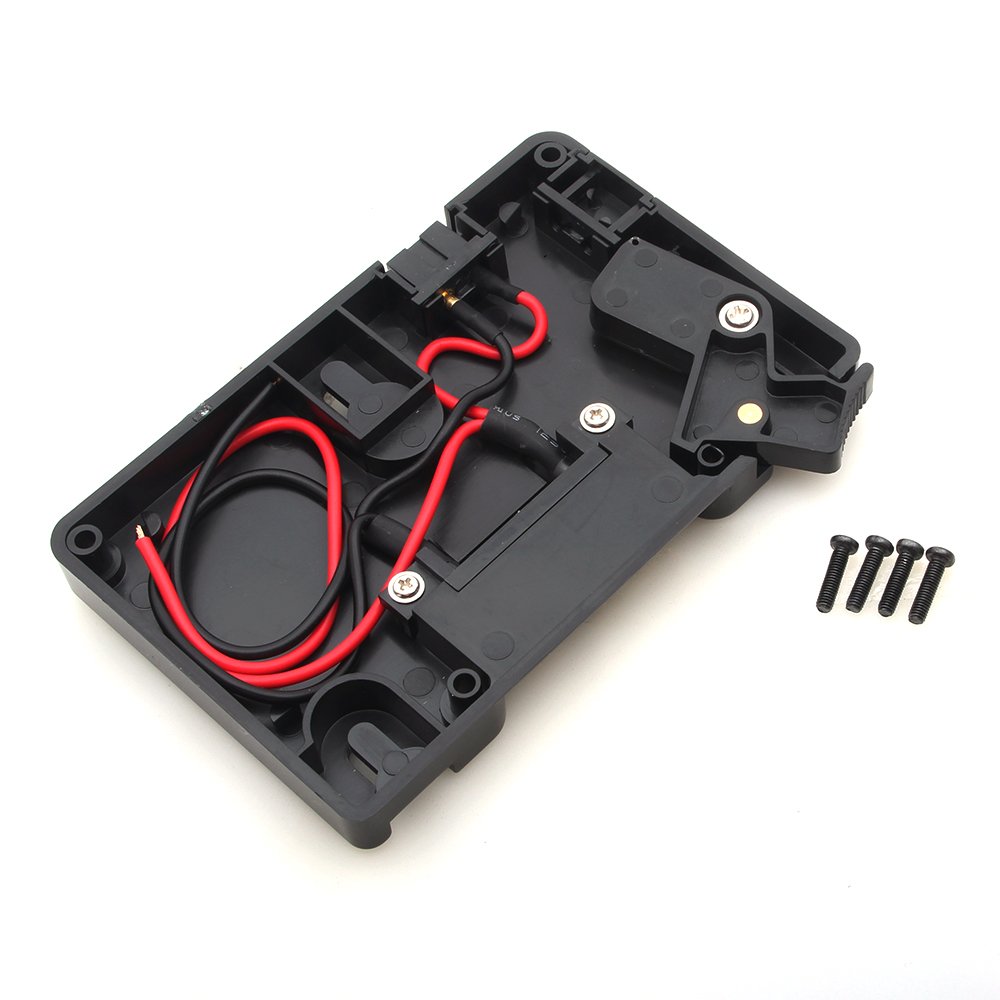 Andoer Gold Mount Aluminium Alloy Battery Camera Adapter Plate Compatible with Anton Bauer Power B-Tap-Premium Camera Accessory