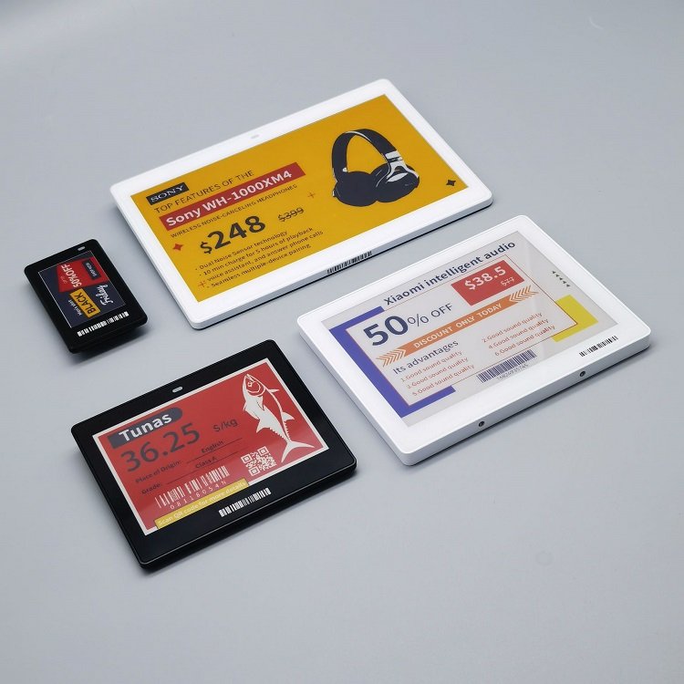 Supermarket display 2.4GHz pricer E-tags electronic price labelling digital price tag e ink esl electronic shelf label