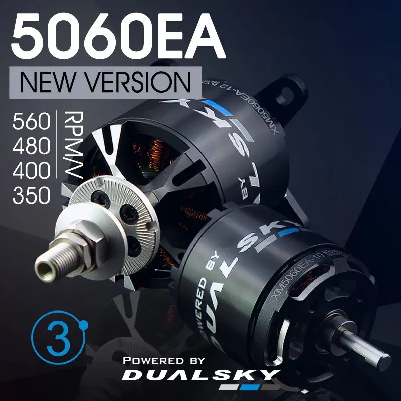 DUALSKY XM5060EA Original 1400W 70E Brushless Metal Motors 250KV-550KV VTOL Aircraft Fix Wing Drone 400KV 490KV ESC RC fpv drone