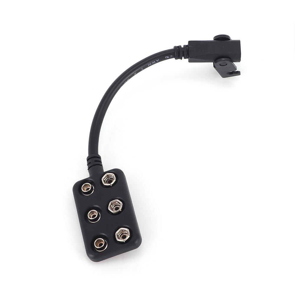Copper & PP Hard Buckle with Multiple Jacks Enhancing Battery Accessories Design and Extending Service Life