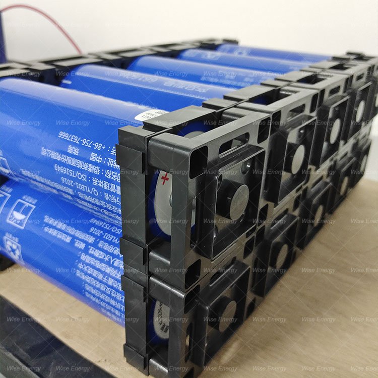 66160 Lithium-ion Battery Accessories Bracket ABS Insulation Protects LTO 2.3V 40Ah 45Ah Cylindrical Battery Cover