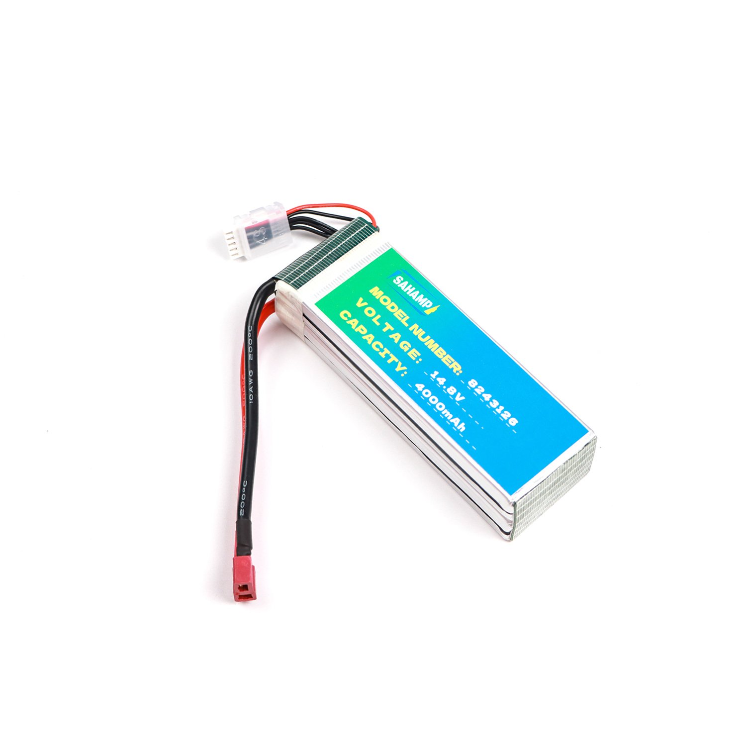 14.8V 4000mAh Lithium Ion Polymer Battery Drones Electric Vehicles Consumer Electronics LCO LFP Anode Material Lipo Storage Type