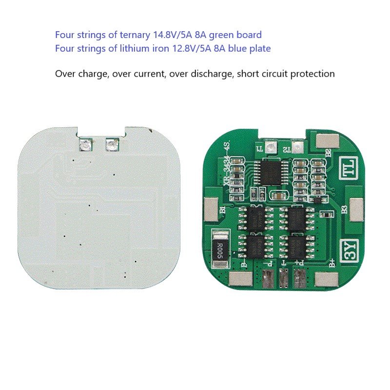 Factory wholesale price BMS 4S 12V 14.8V 5A 10A Top side 18650 battery bms for dyson vacuum cleaner battery accessories