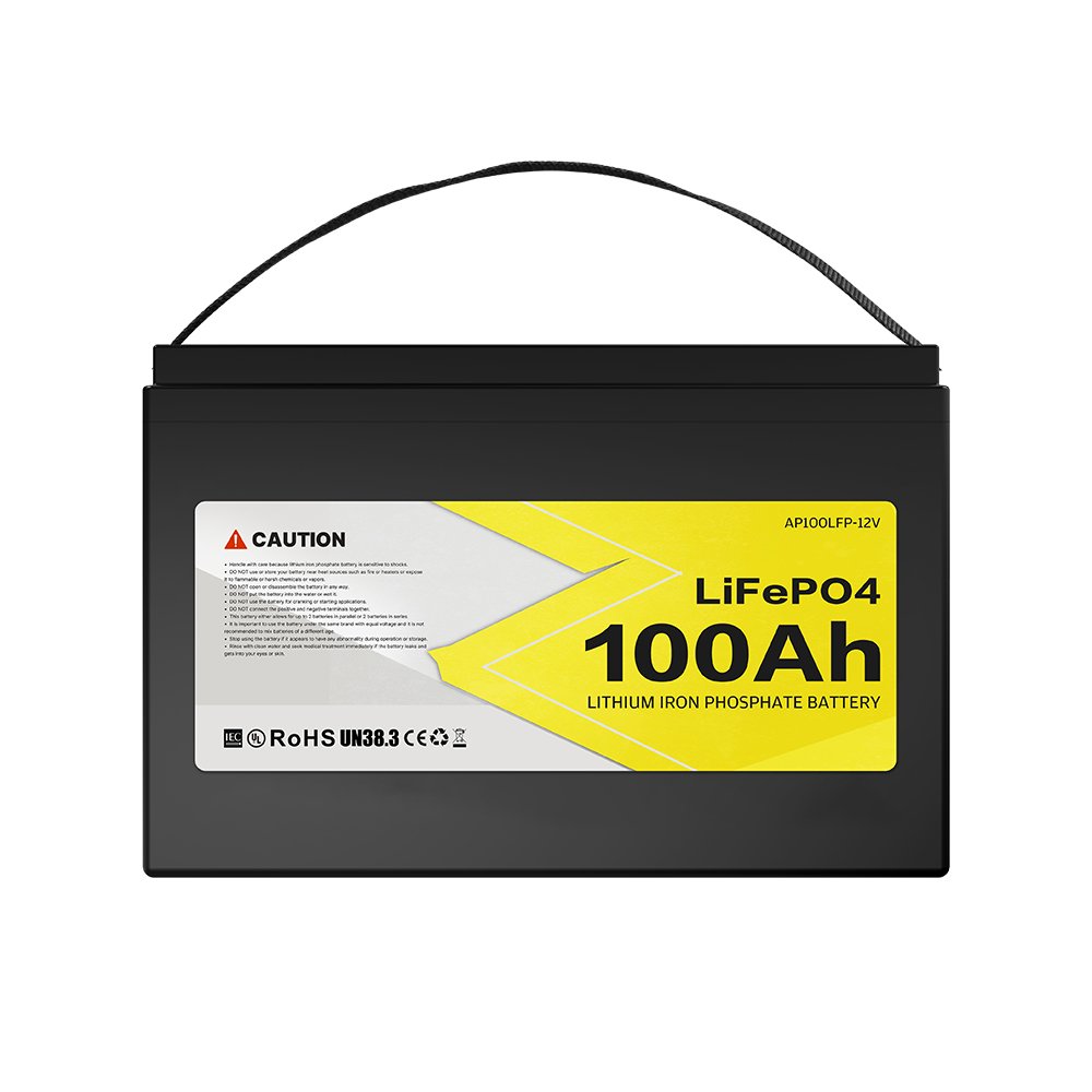 Long Lifespan Deep Cycle Marine RV 4WD 12V 100AH Lifepo4 Lithium Battery