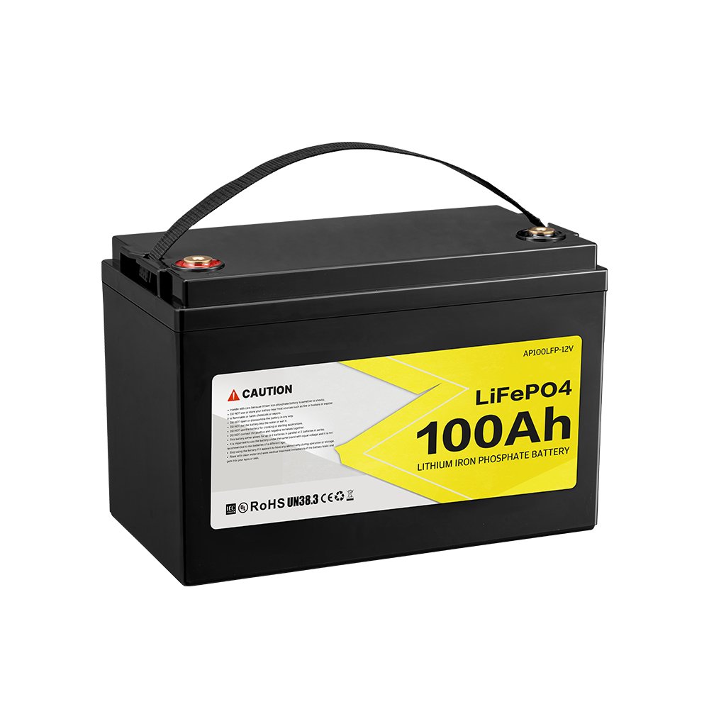 Long Lifespan Deep Cycle Marine RV 4WD 12V 100AH Lifepo4 Lithium Battery