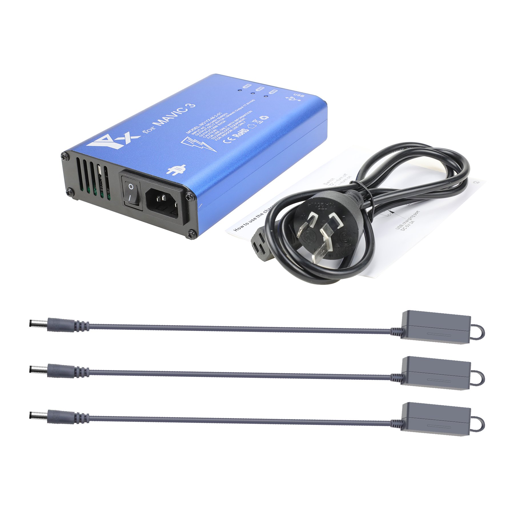 LIMI M3 Series Drone Accessory Battery Charger Adapter Simultaneously Fast Power Charge YX Multi Charging Hub for Mavic 3