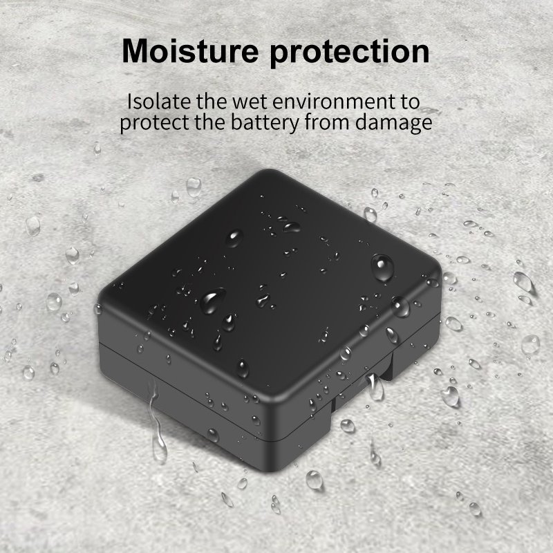 JUNNX Sports Camera Accessories Plastic Battery Charger Storage Case Box Cover for Gopro Hero 10 9 8 7 6 5 4 3 Black