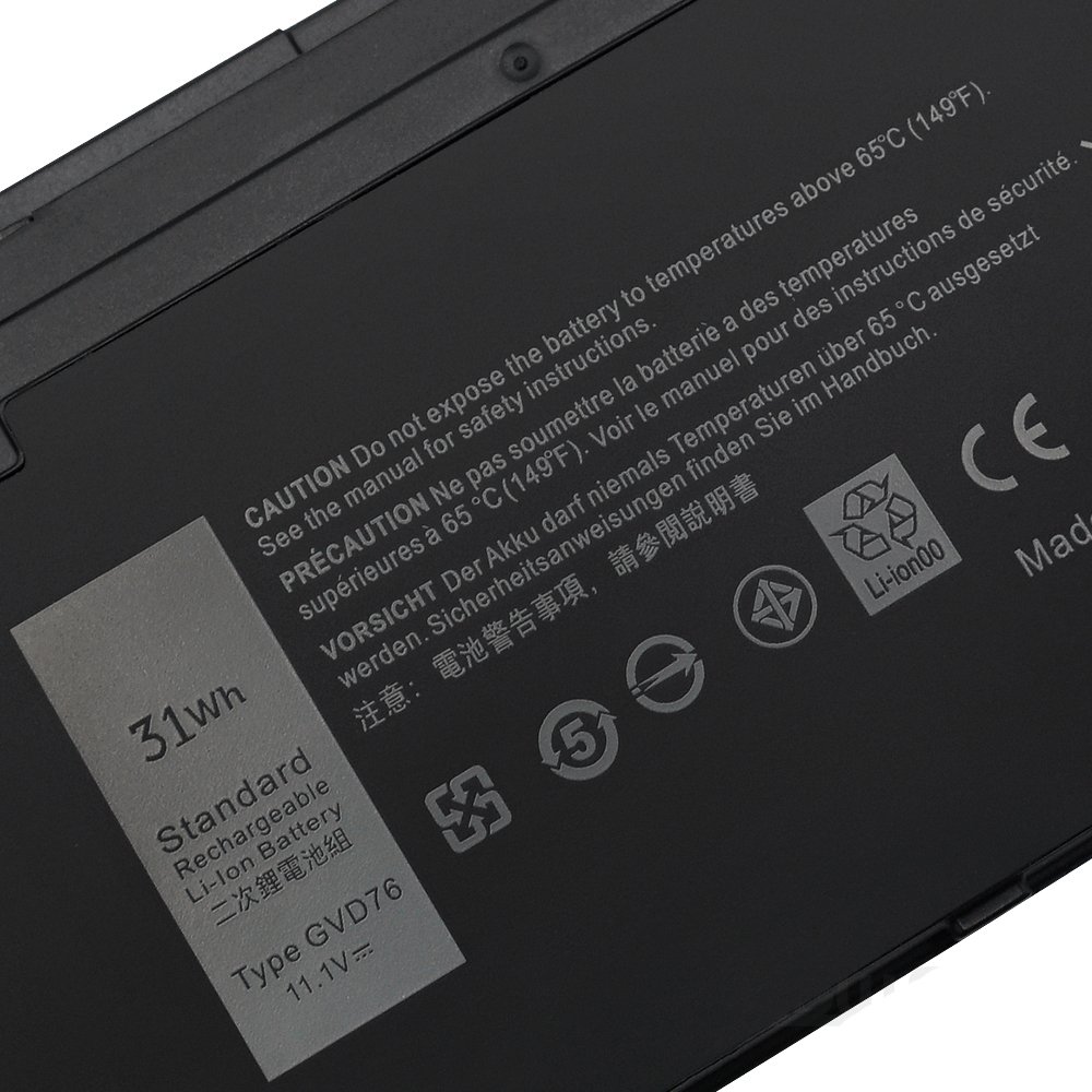 Hot Sale GVD76 VFV59 WD52H F3G33 HJ8KP W57CV Laptop Battery for Dell Latitude 12 7000 E7240 E7250 E7440 Ultrabook Laptop Use
