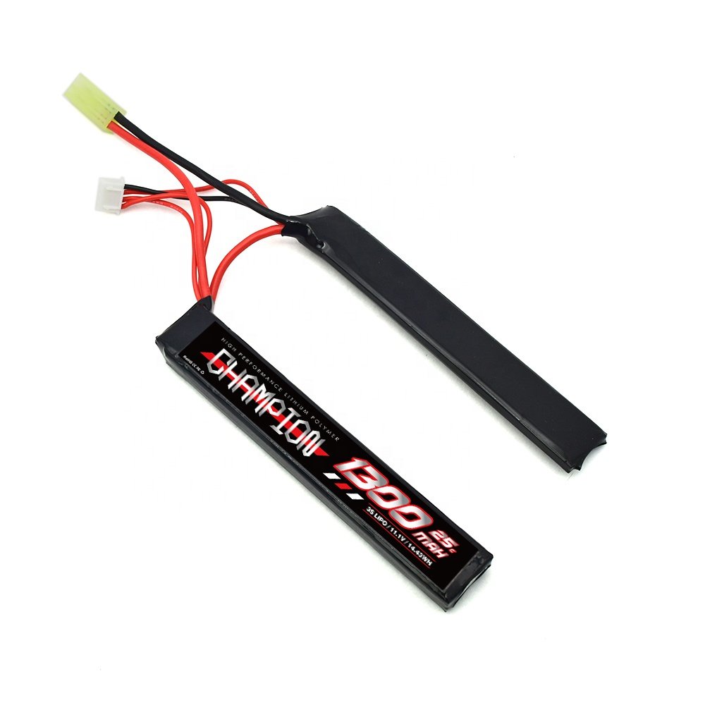 1300mAh 11.1V 3S 2S 4S Mini Tamiya Airsoft battery gun Lipo battery