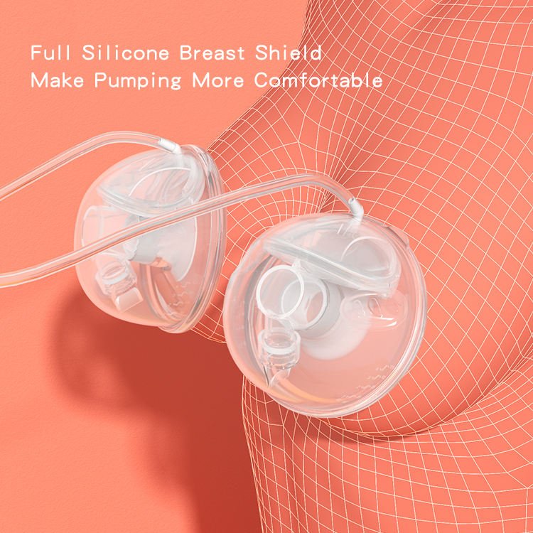 Anlykiss Hot Selling Breast Pump Accessory Bilateral Storage Bowl Silicone BPA Free, 150ml/5oz Large Capacity