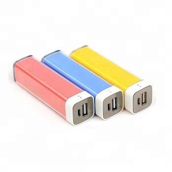Most Popular Products Wholesale 2600 Mah Power Bank 5v Single Usb Smart Gadgets Travel Accessories External Power Bank