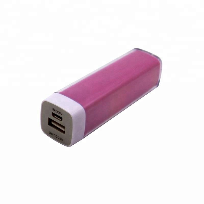 Most Popular Products Wholesale 2600 Mah Power Bank 5v Single Usb Smart Gadgets Travel Accessories External Power Bank