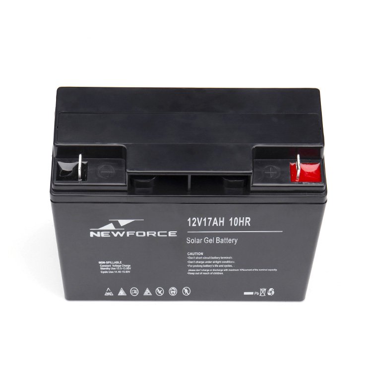 Agm Gel Inverter Storage Deep Cycle Battery 12V 17Ah Solar Battery Lead Acid Batteries