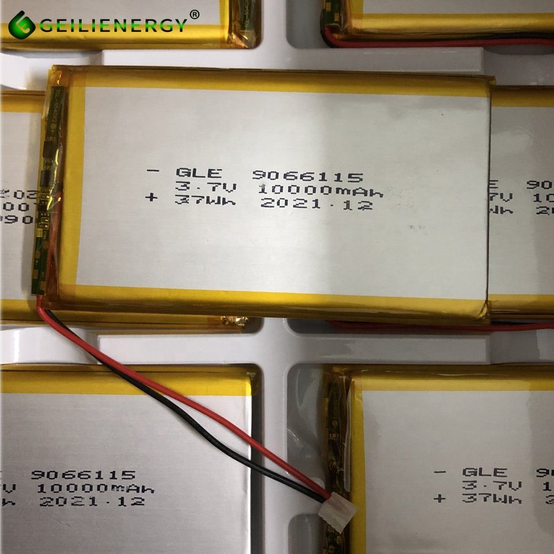 Hot sale battery power bank 3.7v 10000mah 9066115 li-ion polymer cell 37wh 3.7v lithium ion battery 10000mah