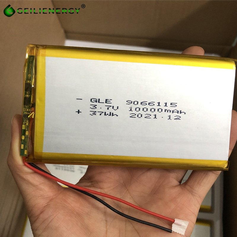 Hot sale battery power bank 3.7v 10000mah 9066115 li-ion polymer cell 37wh 3.7v lithium ion battery 10000mah