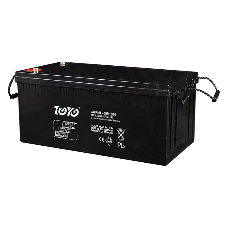 TOYO Solar Gel Battery 12V 100Ah 200Ah 250Ah 250 Ah Deep Cycle 12V Energy Storage Lead Acid Batteries