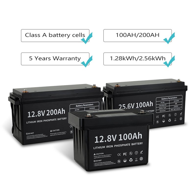 Solar System Battery 12V 25V 100Ah 200Ah Lead Acid Battery Pack Motorcycle Battery
