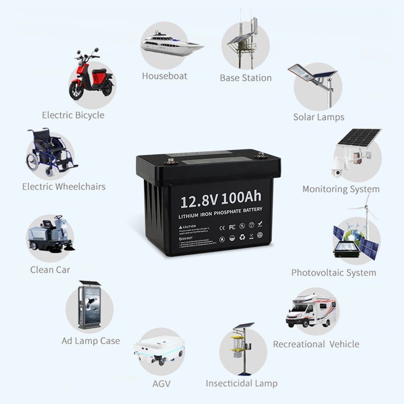 Solar System Battery 12V 25V 100Ah 200Ah Lead Acid Battery Pack Motorcycle Battery