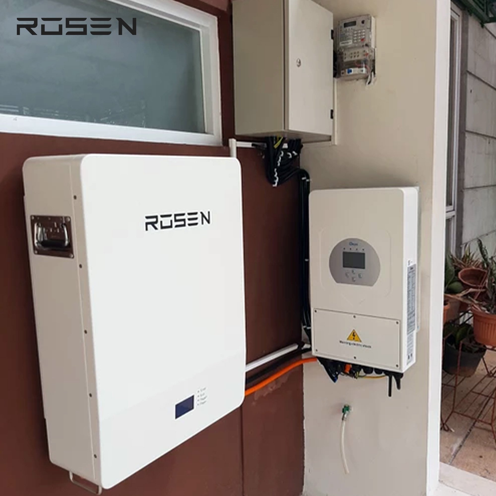 Rosen pv solar 30kva solar system complete solar panel system