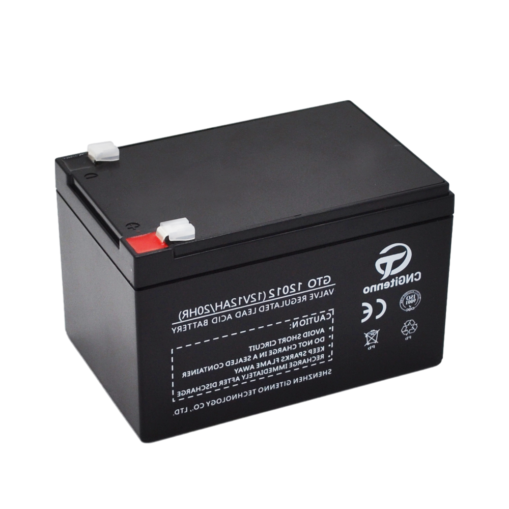 12v 12ah long cycle life lead acid batteries acceptable Customized logo or package for home appliance