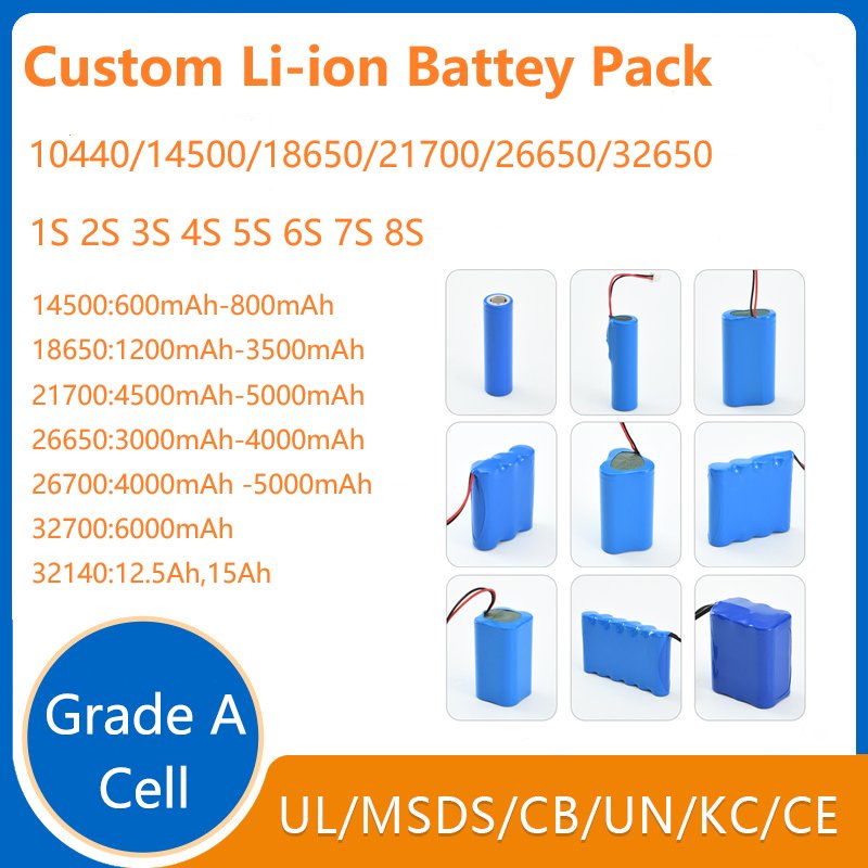 Small LiFePO4 Battery LFP 18650 3.2V 1500mAh 1S1P Lithium Iron Phosphate Battery Pack For LED Solar Lamp 18650 LiFePo4 3.2V
