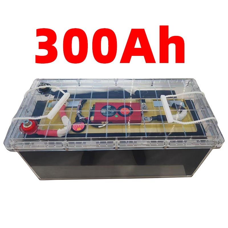EU Stock LiFePo4 Battery 12v 50AH 100Ah 200Ah 400Ah Bluetooth IP65 Waterproof Heating pad Customize