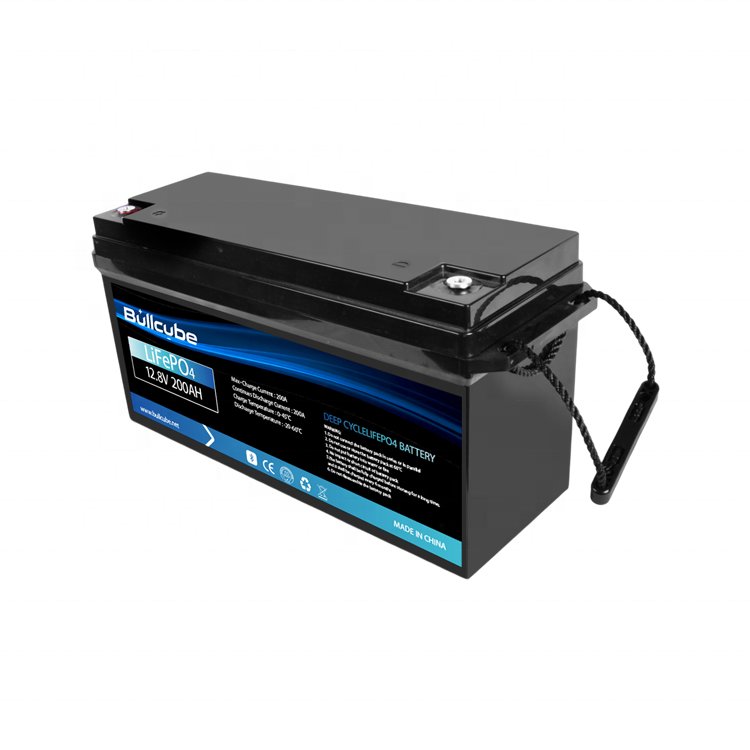 High Capacity Efficiency Lithium Ion Batteries 12v 200Ah Energy Storage LiFePO4