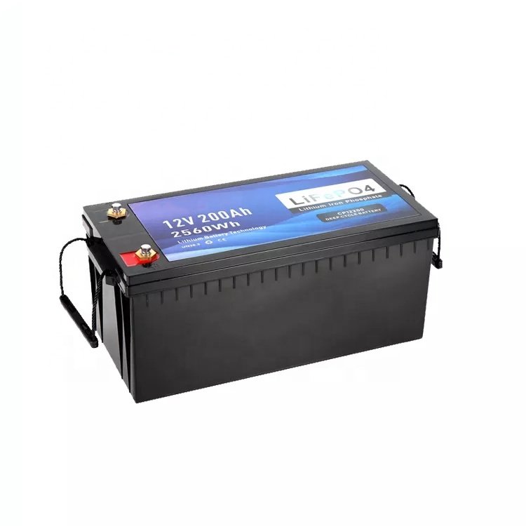 High Capacity Efficiency Lithium Ion Batteries 12v 200Ah Energy Storage LiFePO4