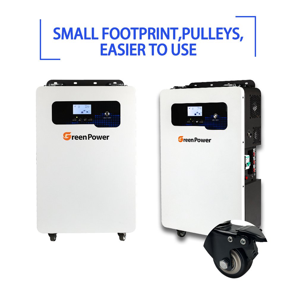 All In One Inverter Battery 2.56KWH 4.8KW 5.12KW Hybrid 5.12KW Solar Inverter With 6000Cycles Lithium Battery 48V 200Ah 100Ah