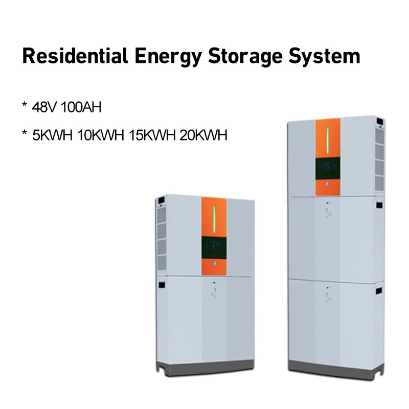 ISEMI Home Solar Lithium Ion Battery Pack LiFePO4 Battery 48V 5Kwh 10Kwh 20Kwh 30kwh For Household Energy Storage