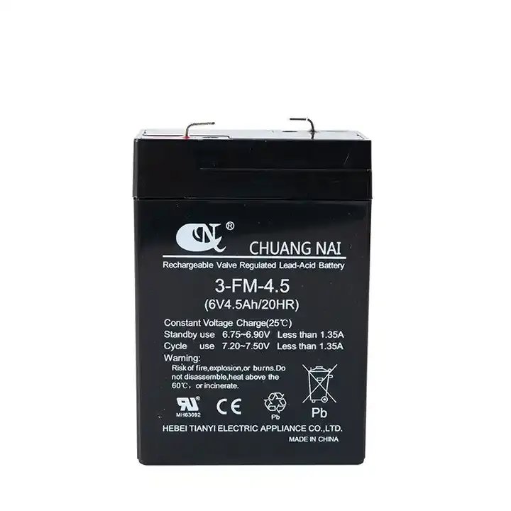 Supplier Electronic Scale Universal Battery 6v 4.5ah 20hr Lead-Acid Battery Custom For Various Capacity Batteries