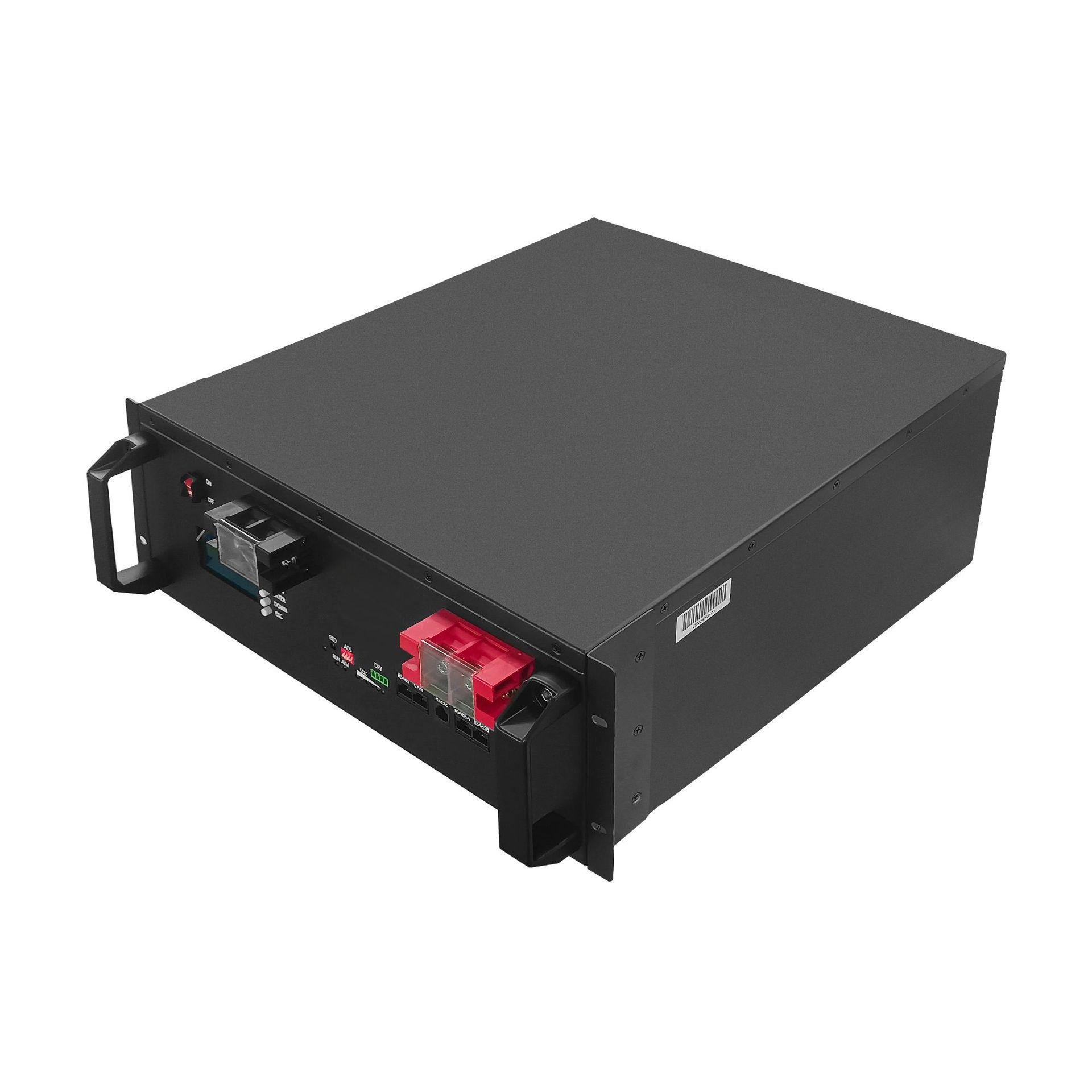 Solar Lithium Ion Battery 48v 100ah 200ah Bateria Prismatic Lifepo4 Battery Cell Bms Rack Mount Lifepo4 Battery